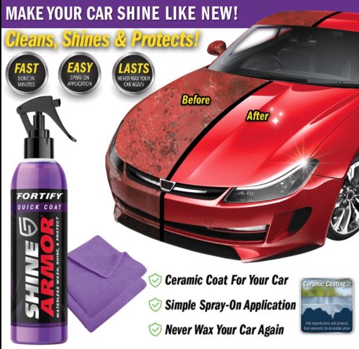 ShineArmor - Sredstvo za Poliranje Automobila